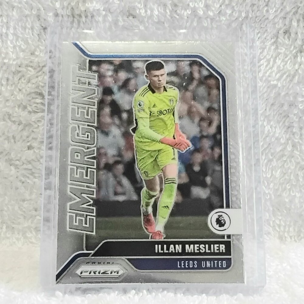 5/$20 Mint 2021/22 Panini Prizm Illan Meslier Emergent Soccer Card 24!!